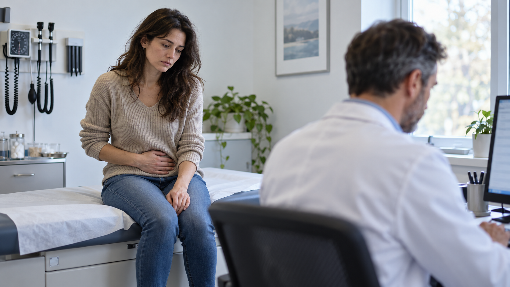 Traet-patient-i-konsultationen C'est dans votre tête, madame